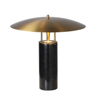 Настольная лампа Favourite Marmo 4246-1T LED 4000 черный, медь