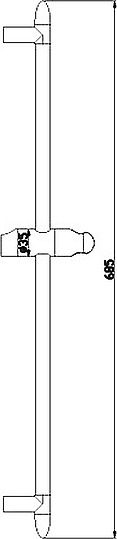 Душевая штанга Lemark LM8063C