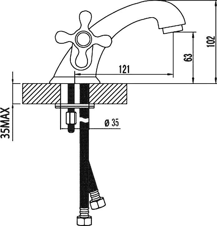 Смеситель Lemark Standard LM2106C