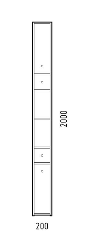 Пенал Corozo Энри SD-00000582 см