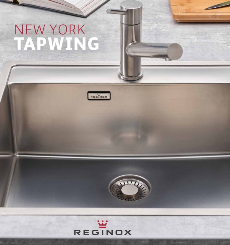 Кухонная мойка Reginox New York L 50x40 tapwing Comfort matt 44545