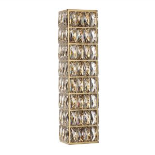 Настенный светильник Odeon Light золото/металл/хрусталь LED 9W 4000K 508Лм PANTA 4926/9WL