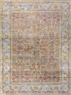 Индийский ковер из шерсти Carpet «ZIEGLER ZERO» 1742-LT.BROWN 238 x 307 см