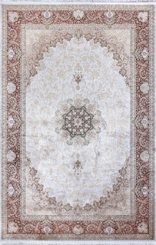 Иранский ковер из шёлка, бамбукового шёлка и акрила Carpet «NARSIS» 8310 250 x 350 см фото 1