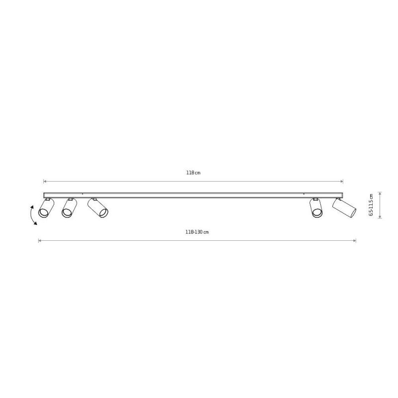 Накладной светильник спот Nowodvorski Fourty Surface V GU10 10W 11440 фото 2