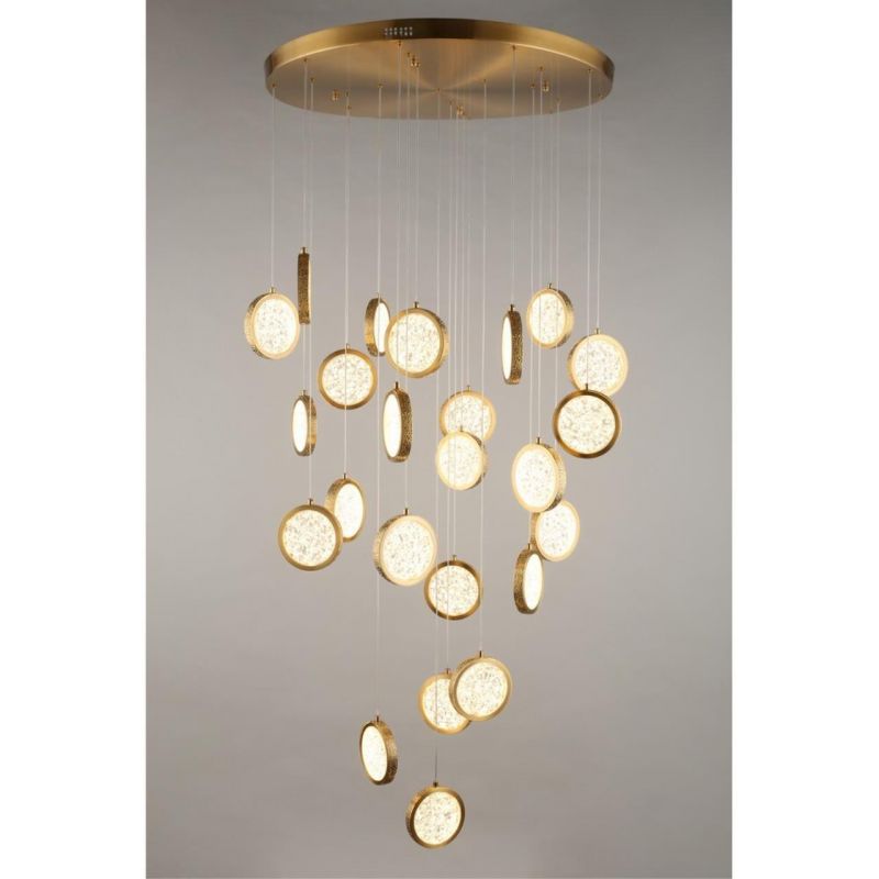 Люстра подвесная Aployt Yulali LED 3000К(теплый) 168W APL.048.03.168 фото 13