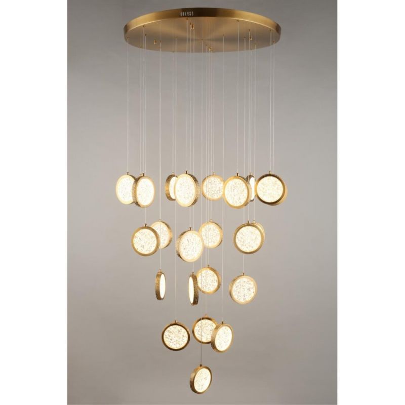 Люстра подвесная Aployt Yulali LED 3000К(теплый) 168W APL.048.03.168 фото 14
