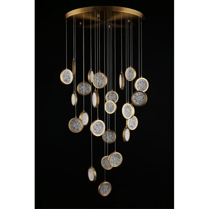 Люстра подвесная Aployt Yulali LED 3000К(теплый) 168W APL.048.03.168 фото 5
