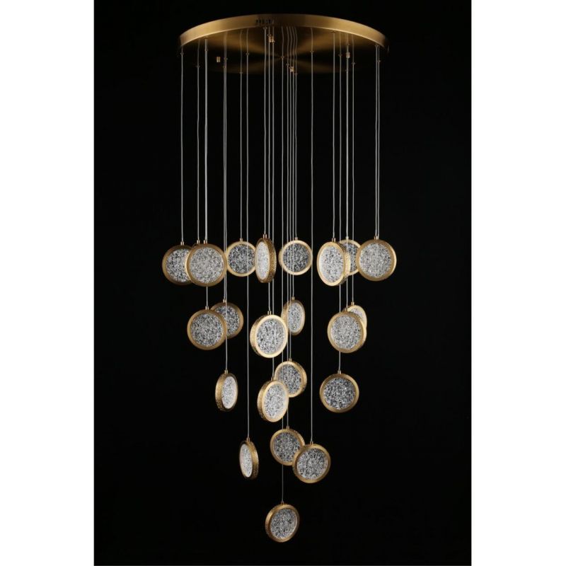Люстра подвесная Aployt Yulali LED 3000К(теплый) 168W APL.048.03.168 фото 6