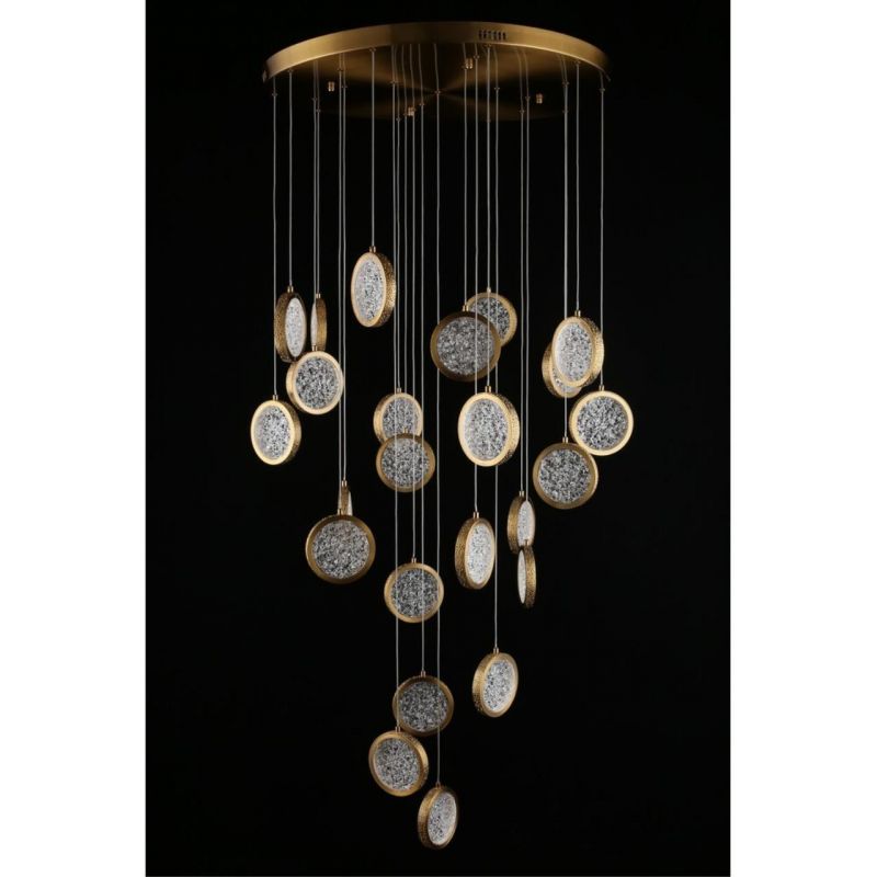 Люстра подвесная Aployt Yulali LED 3000К(теплый) 168W APL.048.03.168 фото 7