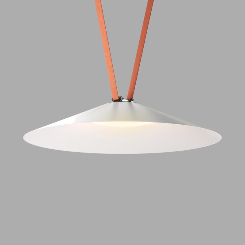 Cветильник для трека-ремня Denkirs Flow LED 24W 3000K(теплый) белый с черным, алюминий DK5569-WH+BK фото 1