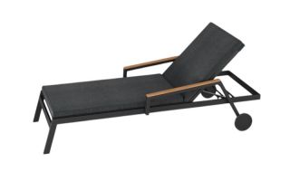 Шезлонг Gardenini Premium Sogno S темно-серый BD-3121385