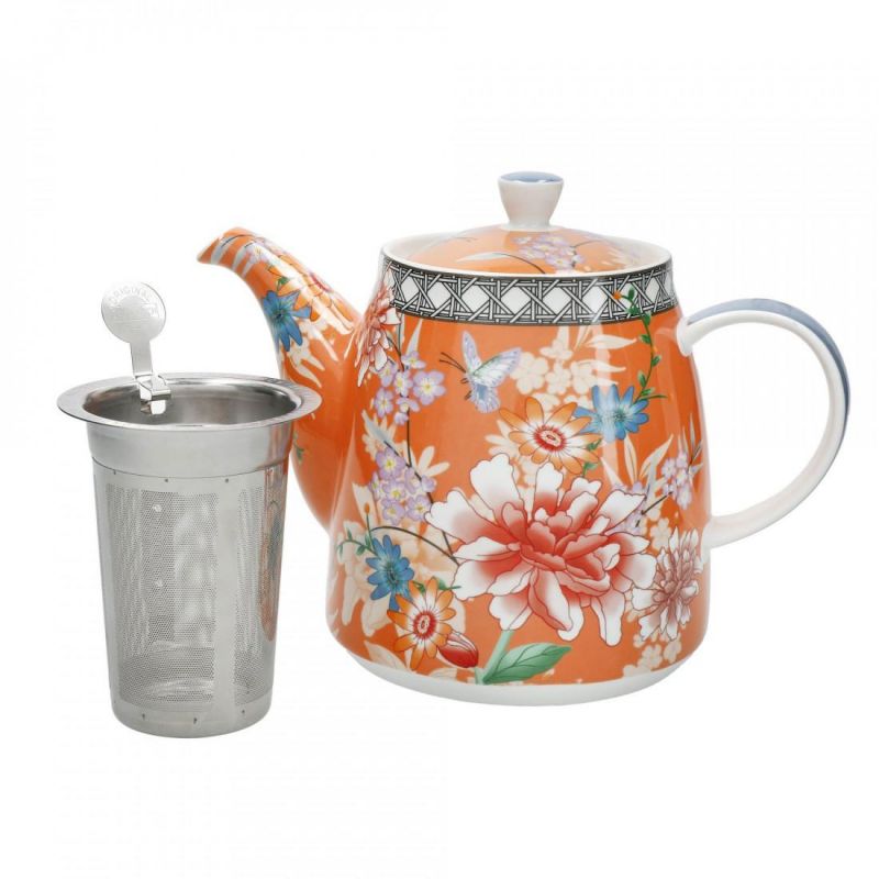 Чайник заварочный 1 л Kitchen Craft London Pottery оранжевый BD-3143603 фото 5