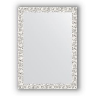 Зеркало в багетной раме 51х71 Evoform DEFENITE BY 3034 чеканка белая