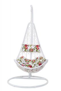 Подвесное кресло Vinotti белое BD-1889390