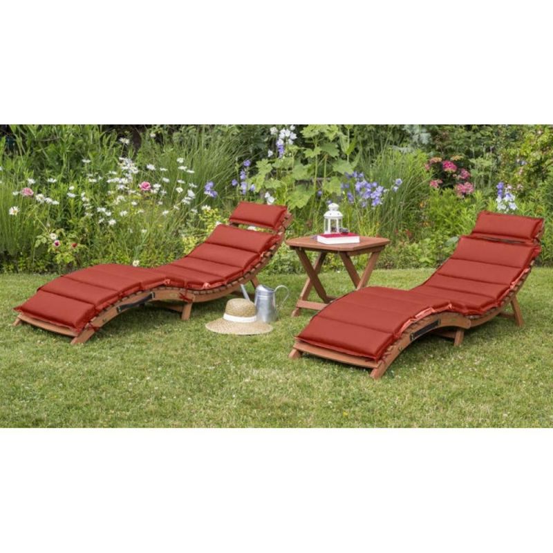 Комплект шезлонги и столик Afina BD-2997762 фото 2