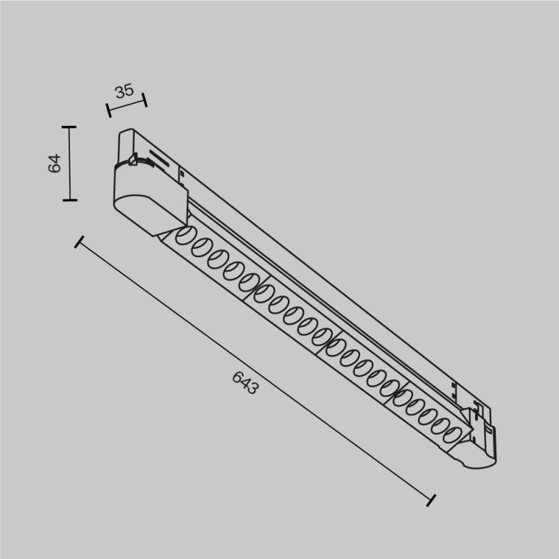 Трековый светильник Maytoni Points TR195-3-20W2.7K-M-B