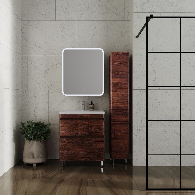 Тумба под раковину напольная Style Line Атлантика СС-00002343 старое дерево 70 фото 5