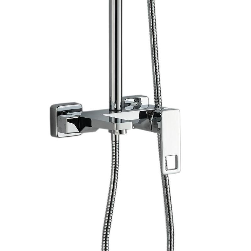 Душевая стойка Haiba HB24615 хром фото 2