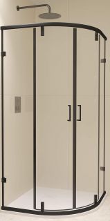 Душевой уголок RGW CL-55B 90x90 см, профиль черный, стекло прозрачное