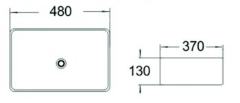 Раковина SantiLine SL-1010