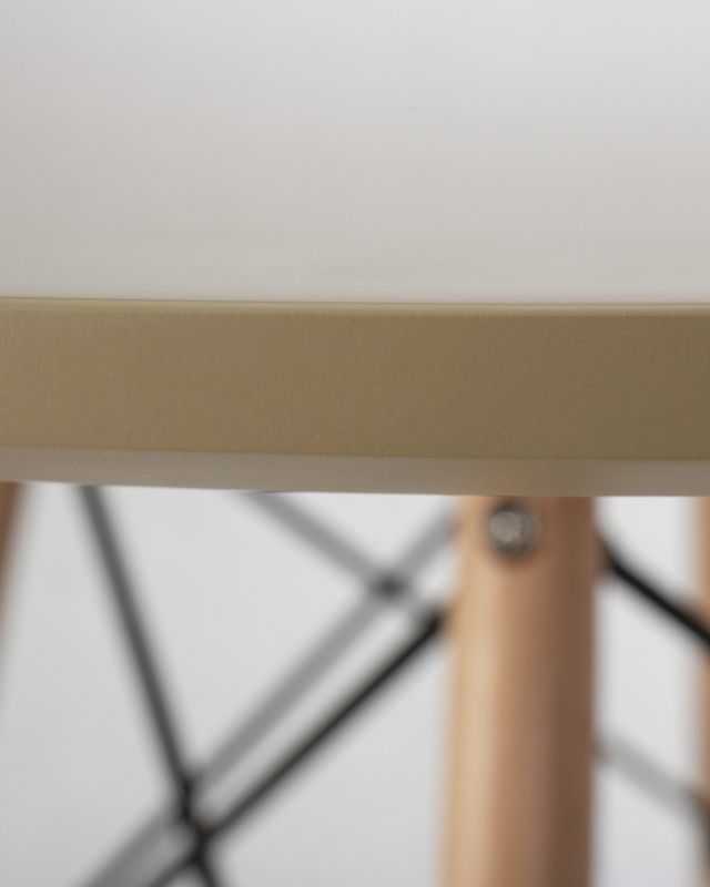 Обеденный стол Dobrin 108-TD-LMZL CHELSEA`80, цвет столешницы бежевый, цвет основания светлый бук