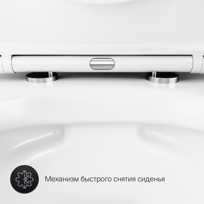 Подвесной унитаз AM.PM Sense C741701SC с микролифтом