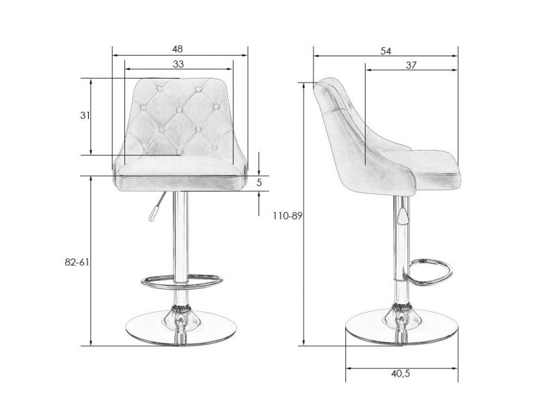 Стул Dobrin JOSEPH BD-2836028