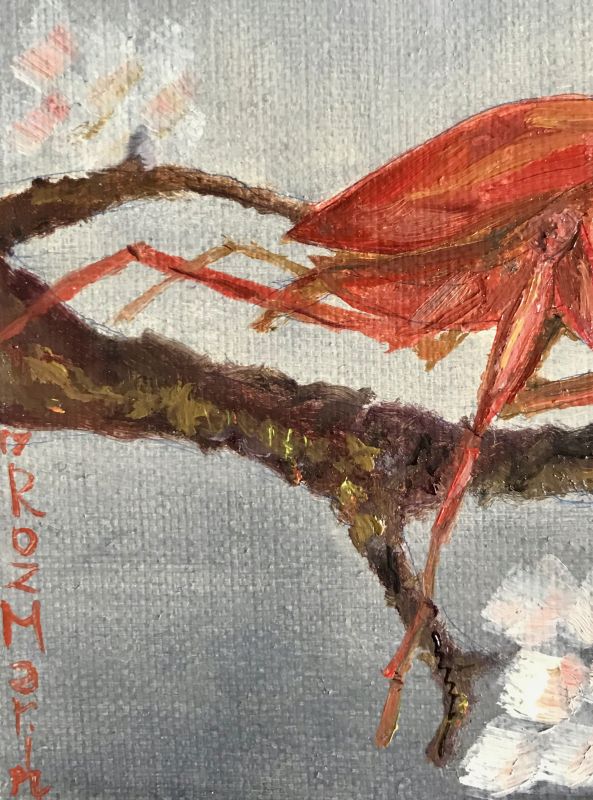 Картина "MANTIS - GIRL" Марина Дерягина фото 2