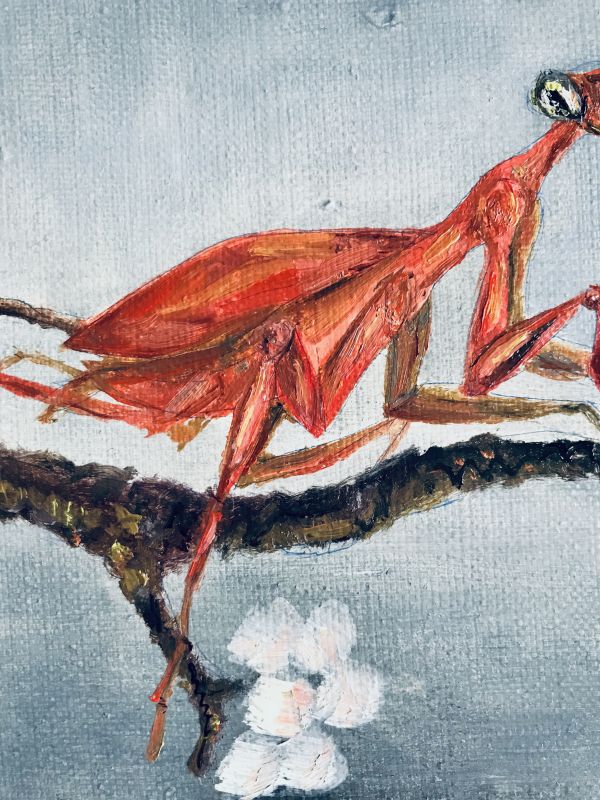 Картина "MANTIS - GIRL" Марина Дерягина фото 4