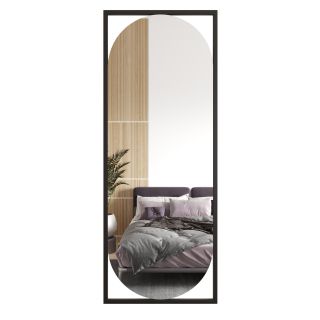 Настенное зеркало в раме GENGLASS KVADEN M BD-2138079 чёрное