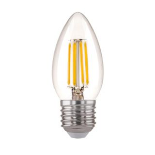 Филаментная светодиодная лампа Elektrostandart Свеча F C35 7W 4200K E27 (C35 прозрачный) BLE2736