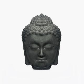 Декор настенный Маска Budda Black, изделие 24x17x3, терраццо