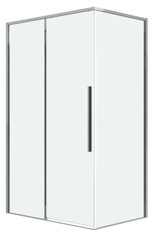 Душевой уголок Grossman Galaxy 120.K33.01.1110.10.00, 110х100 см, профиль хром, стекло прозрачное фото 1
