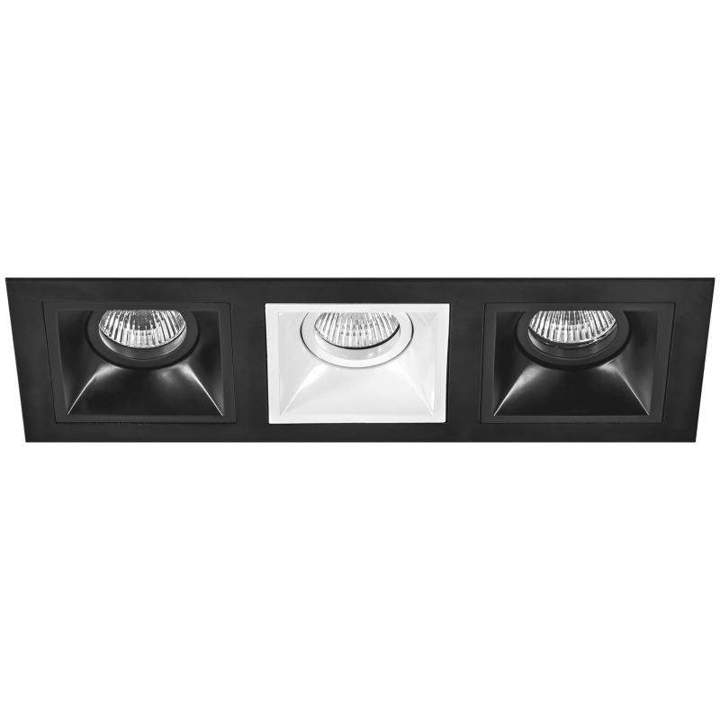 Комплект из светильников и рамки Lightstar Domino D537070607 фото 1