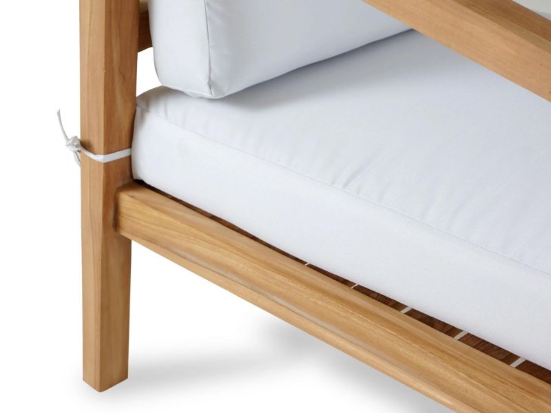 Кресло с подушками ОГОГО Обстановочка Sundeck бежевое BD-3023149 фото 5