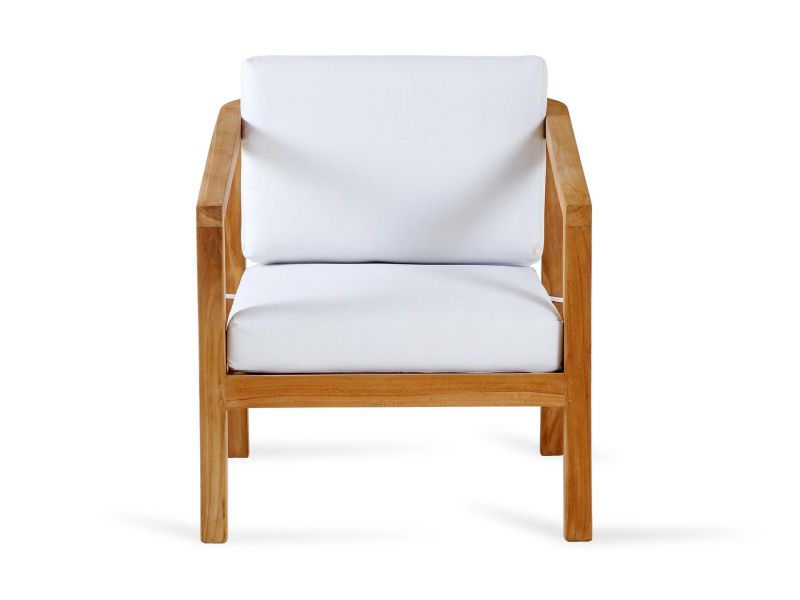 Кресло с подушками ОГОГО Обстановочка Sundeck бежевое BD-3023149 фото 2