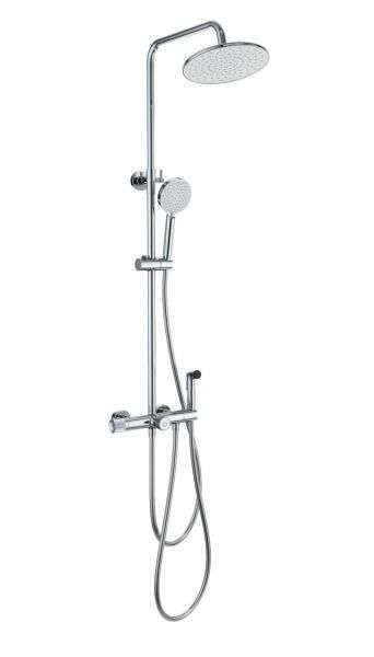 Душевая стойка с термостатом WONZON & WOGHAND WW-B3097-A-CR Хром фото 1