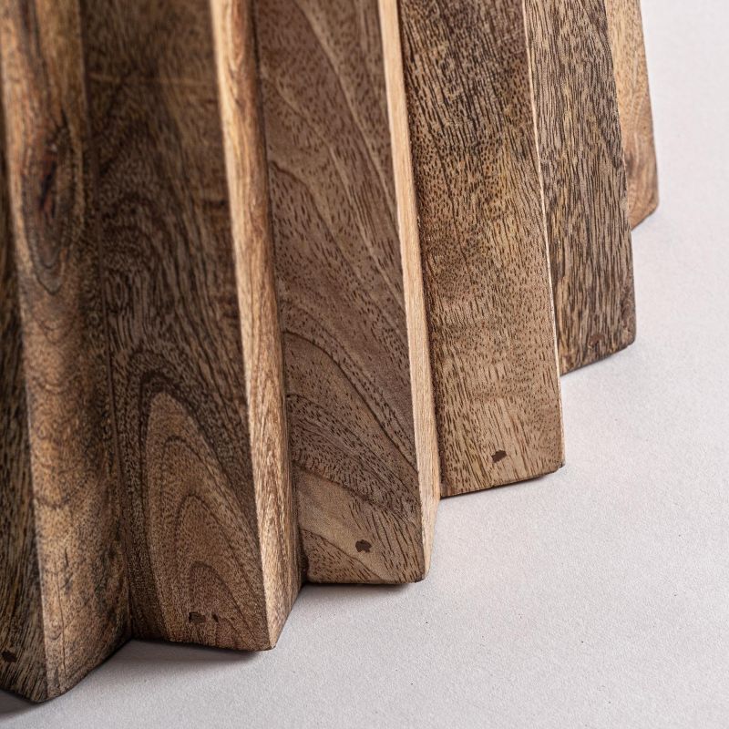 Квадратный барный стол Vical Plisse WOOD белый 173053 фото 4