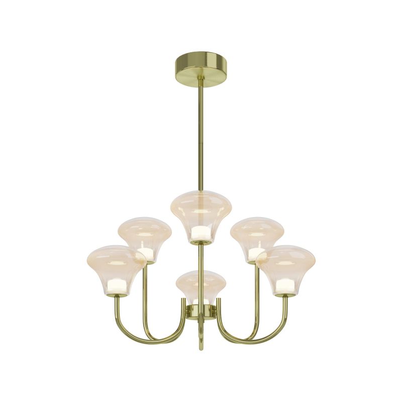 Подвесной светильник Maytoni Dynasty LED теплый свет (3000К) 20W MOD402PL-L20BS3K фото 1