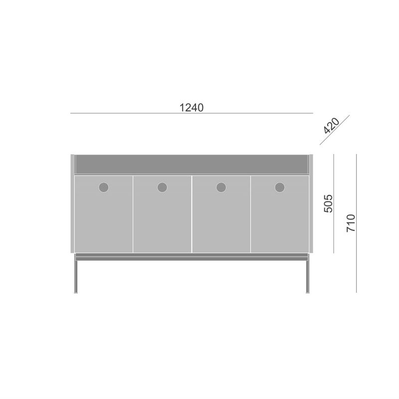 Буфет BraginDesign Living BD-1833940