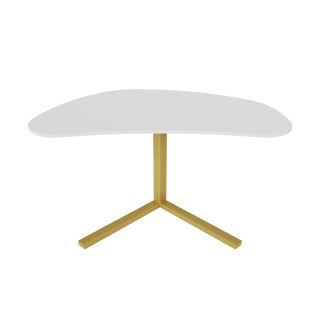 Стол рабочий Genglass PINGUM Wood с металлическим подстольем BD-3103114