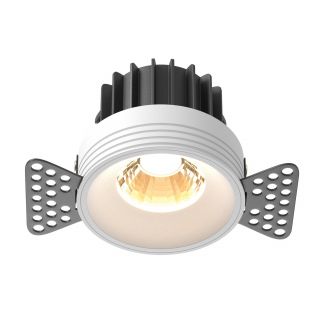 Встраиваемый светильник Maytoni Round 12W LED 2700K DL058-12W2.7K-TRS-W