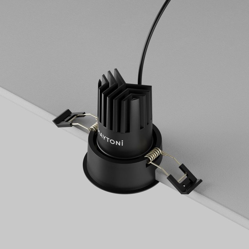 Встраиваемый светильник Maytoni Dip LED 2700К(теплый) 10W DL115-10W-2.7K-B фото 9
