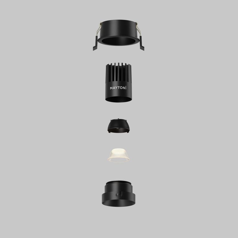 Встраиваемый светильник Maytoni Dip LED 2700К(теплый) 10W DL115-10W-2.7K-B фото 5