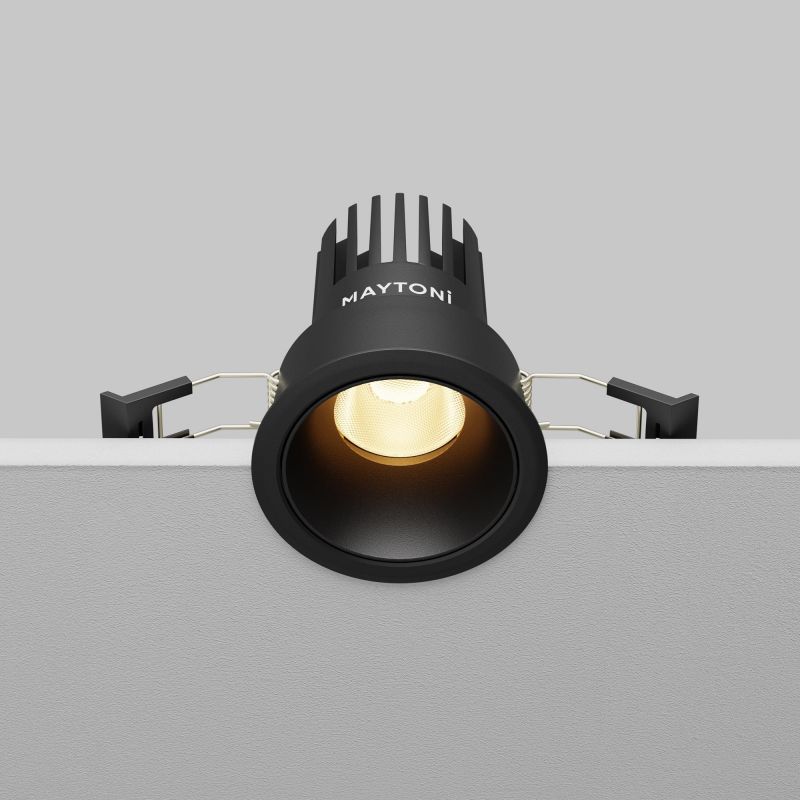 Встраиваемый светильник Maytoni Dip LED 2700К(теплый) 10W DL115-10W-2.7K-B фото 8