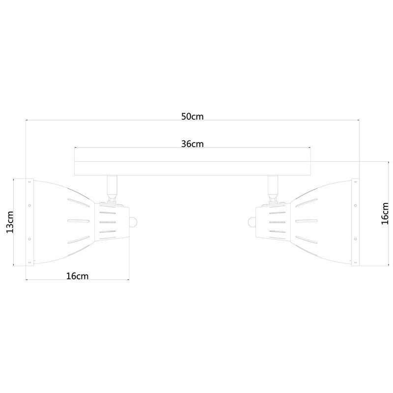 Спот Arte Lamp Marted A2215AP-2BK фото 2