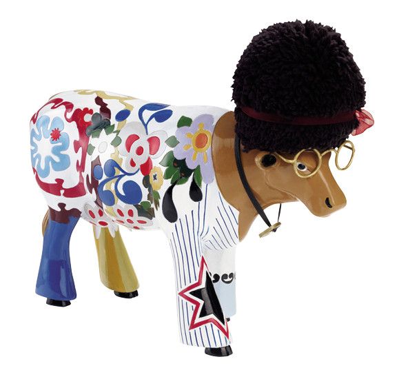 Коллекционная корова CowParade Wooodstock BD-1611801