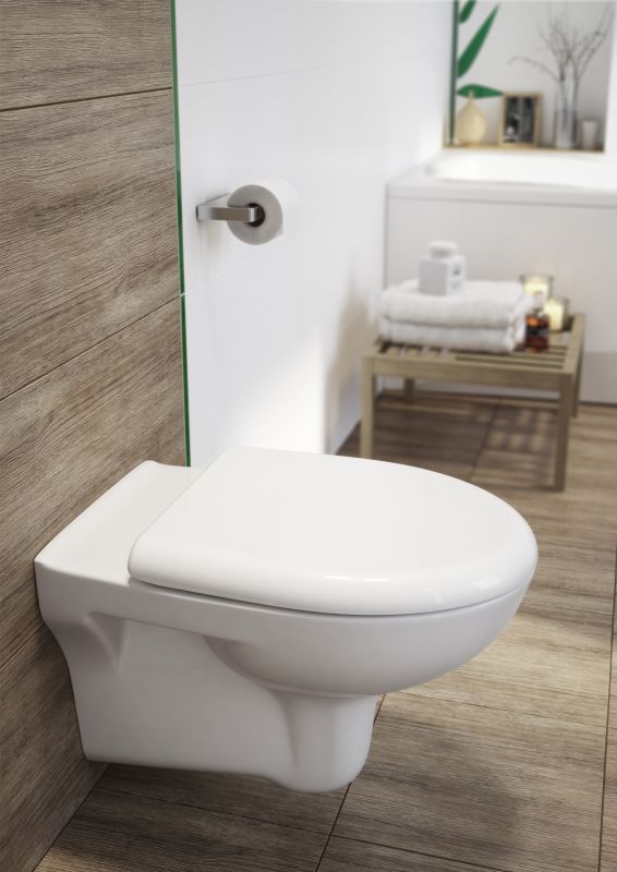 Унитаз подвесной с микролифтом Cersanit NATURE S-MZ-NATURE-COn-DL-w фото 4