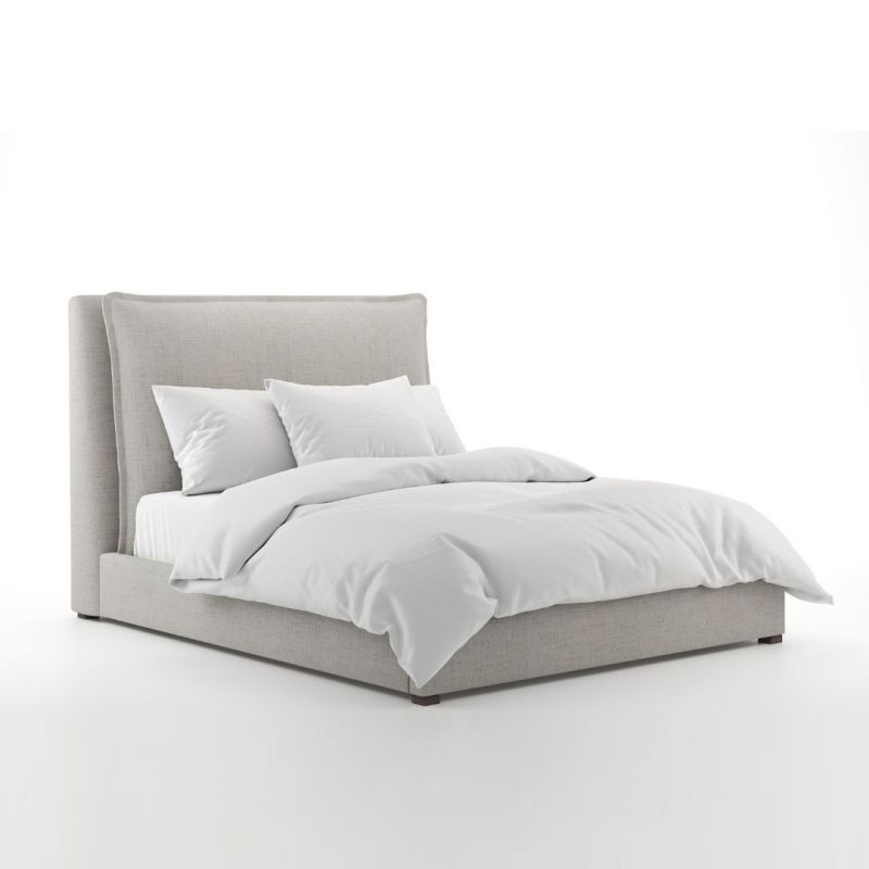 Кровать SLOANE 140х200 бежевого цвета  BD-2770179 фото 1